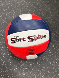 Used Franklin Super Soft Spike Outdoor VB White/Royal/Red