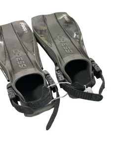 Used FROG CRESSI Underwater Fins Black LG