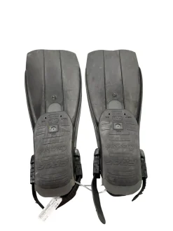 Used FROG CRESSI Underwater Fins Black LG