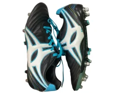 Used Gilbert Rugby Cleats Carolina Blue Senior 10.5