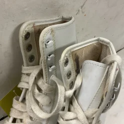 Used Girls Figure Skate White Junior 04