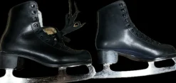 Used Glacier 222 Mens Figure Skate Black Senior 8