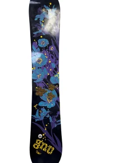 Used GNU B-NICE SERIES Womens 148cm Snowboard Black