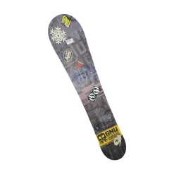Used GNU CARBON HIGH BEAM SNOWBOARD Mens Snowboard Only None 152 cm