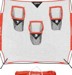 Used GO SPORTS 6X6 FOOTBALL THROWING NET FB Training Aid