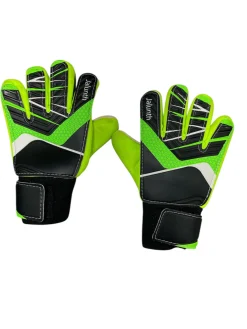 Used GOALIE GLOVES Soccer Goalie Gloves Green 5