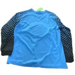 Used GOALIE SHIRT Soccer Goalie Top Adt Royal Blue LG