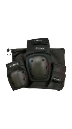 Used Gonex ADULT Inline Protective Set Black LG