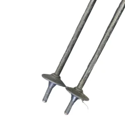 Used Goode SKI POLES Mens DH Ski Pole Black 120 cm / 48 in