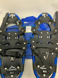 Used GPENG BLUE Snowshoes Mens Royal Blue 21"