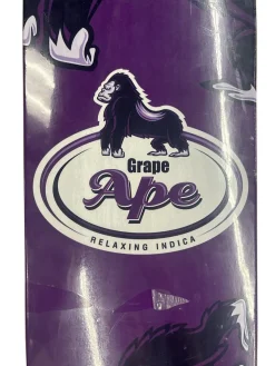 Used GRAPE APE Skateboard Deck Only Purple 8 1/4