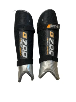 Used GRAYS Lacrosse Shin Guards Black Junior