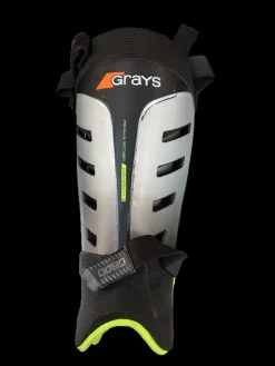 Used Grays SHIN FH Shin Guards Grey 11"