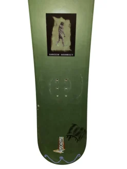Used GREEN MONKEY Boys Snowboard Only Green 138 cm
