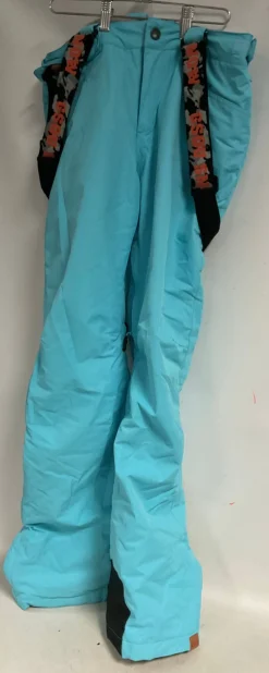 Used GSOU 10K BIBS Snow Bibs W Carolina Blue MD