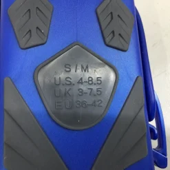 Used Guardian ESTERO S/M 4-8.5 FLIPPERS SWIM FINS Underwater Fins Royal Blue S/M