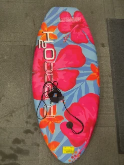 Used H20 BOARD BOOGIE BOARD Body Board Pink 30"