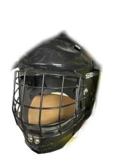 Used HAGEN HELMET/CAGE St Hockey Helmet Only Black One Size