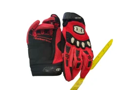 Used HAND PROTECTION GLOVES Skateboard Accessory Red
