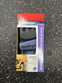 Used Harbinger Martial Arts Gloves Navy Blue SM