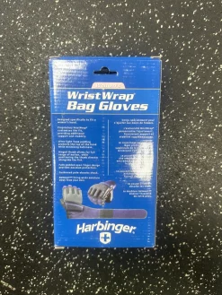 Used Harbinger Martial Arts Gloves Navy Blue SM