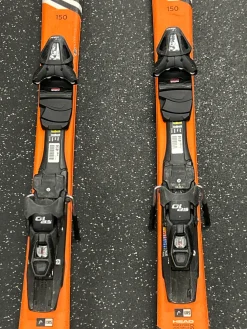 Used Head AMBITION SKIS Mens DH Ski/Binding Orange 150 cm