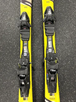 Used Head AMBITION SKIS Mens DH Ski/Binding Yellow 140 cm
