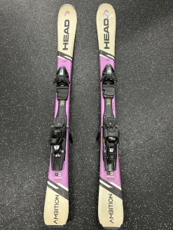 Used Head AMBITION Womens DH Ski/Binding Purple 130 cm