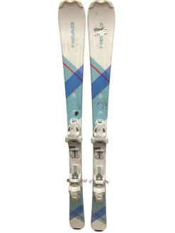 Used Head JOY X Girls DH Ski/Binding White 127 cm