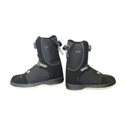 Used Head JR BOA 4/5 BOOTS Boys Snowboard Boots Black Junior 04.5