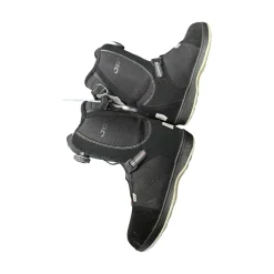 Used Head JR BOA 4/5 BOOTS Boys Snowboard Boots Black Adjustable