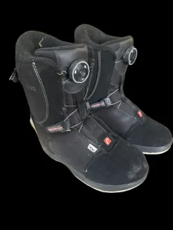 Used Head JR BOA Boys Snowboard Boots Black Junior 04.5