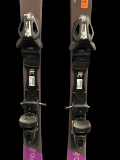 Used Head LINK PRO Girls DH Ski/Binding Purple 130 cm