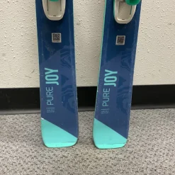 Used Head PURE JOY Womens DH Ski/Binding Royal Blue 148 cm