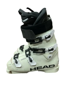 Used Head RAPTOR 70 RS Mens DH Ski Boot White 260 MP - M08 - W09