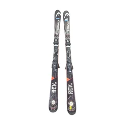 Used Head REV 7S SKIS 170CM/ TYROLIA PR10 BINDINGS Mens DH Ski/Binding Black 170 cm