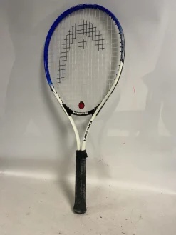Used Head TI CONQUEST Adult Tennis Racquet Royal Blue 4 1/4"