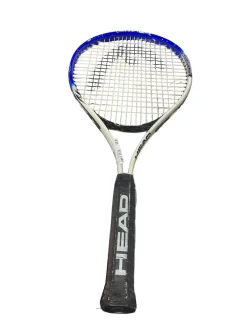 Used Head TI CONQUEST Adult Tennis Racquet Navy Blue 4 3/8"