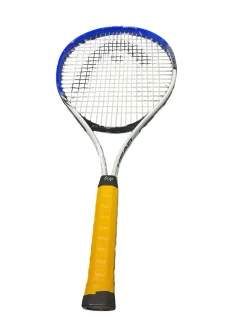 Used Head TI CONQUEST Adult Tennis Racquet Navy Blue 4 1/2"
