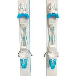 Used Head TOTAL JOY Womens DH Ski/Binding Carolina Blue And White 163 cm