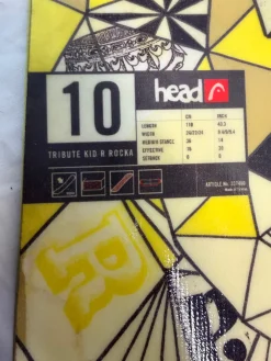 Used Head TRIBUTE KID R ROCKA Boys Snowboard Only Yellow 110 cm