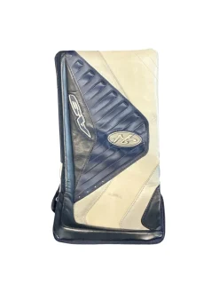 Used Hespeler A9 Senior Goalie Blocker Navy Blue