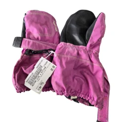 Used HESTRA SIZE 4 MITTINS Outerwear Girls Gloves Purple Youth