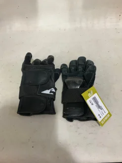 Used HILLBILLY GLOVES Inline Wrist Guards Black MD