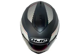 Used HJC C91 HELMET Adult Helmet White MD