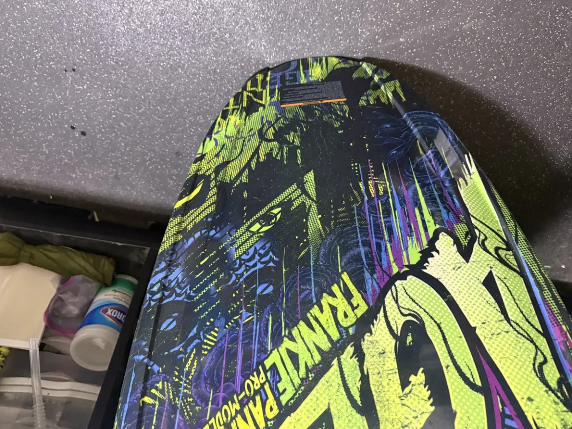 Used Ho Sports HO AGENT FRANKIE PANNO PRO MODEL Kneeboard Purple 52"