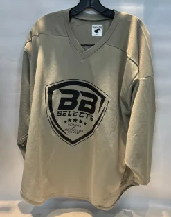 Used Hockey Practice Jersey Grey MD