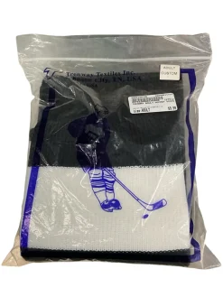 Used Hockey Sock Black/Orange/White Adult