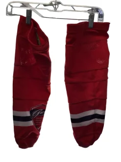 Used Hockey Sock Red 20