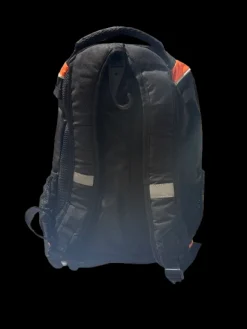 Used HSM HAIR BACKPACK Soccer Player Sackpack Black/Orange/White